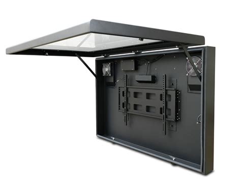 metal tv enclosure|outdoor tv enclosures for sale.